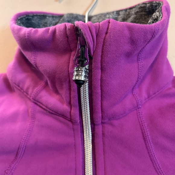 Lululemon vintage purple and gray jacket size 4 - Picture 3 of 8